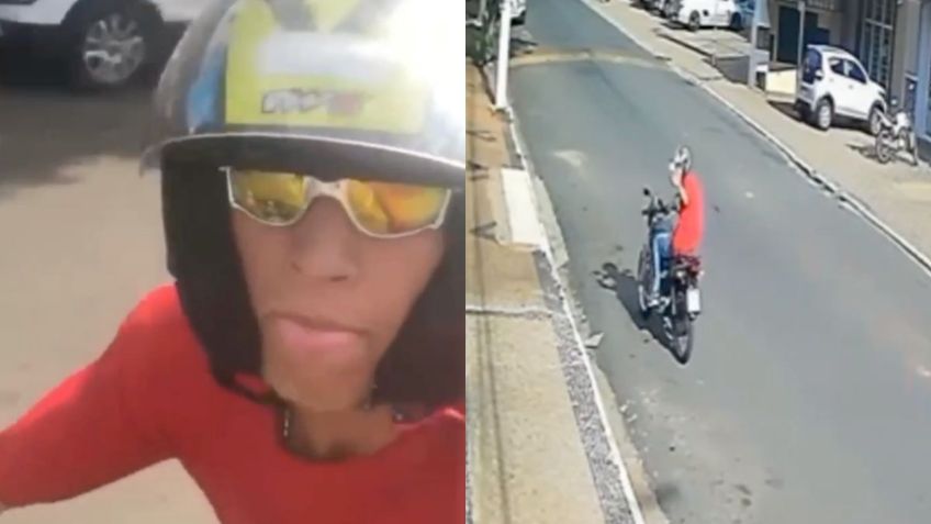 Motociclista intenta tomarse una selfie en movimiento y termina en tragedia