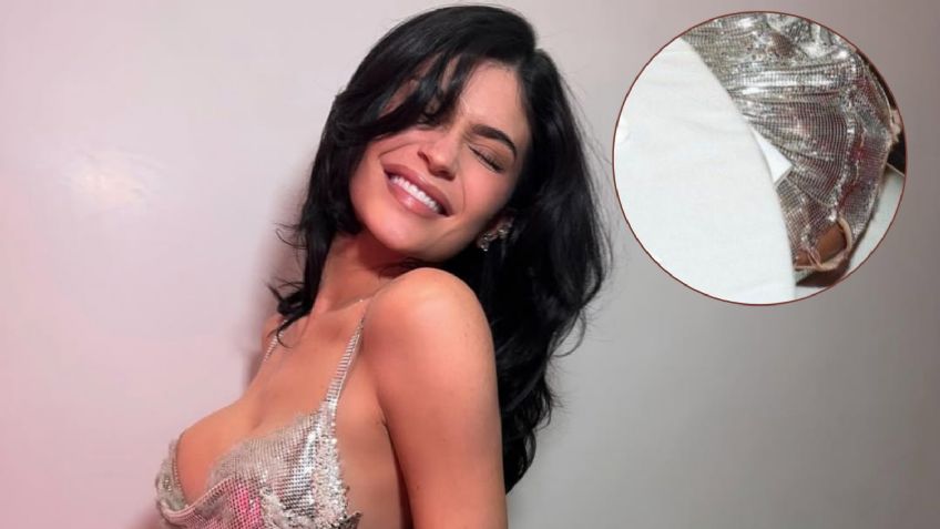 Kylie Jenner desata críticas por romper el vestido de archivo de Versace que usó en los Globos de Oro