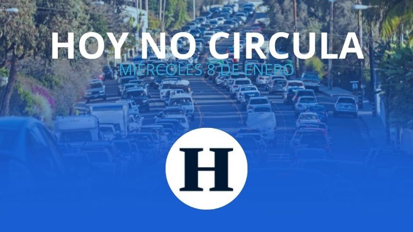 Hoy No Circula: ¿qué autos descansan este MIÉRCOLES 8 de enero de 2025 en CDMX y Edomex?