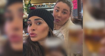 Galilea Montijo se va a Londres con su hijo y la exesposa de su ex Fernando Reina