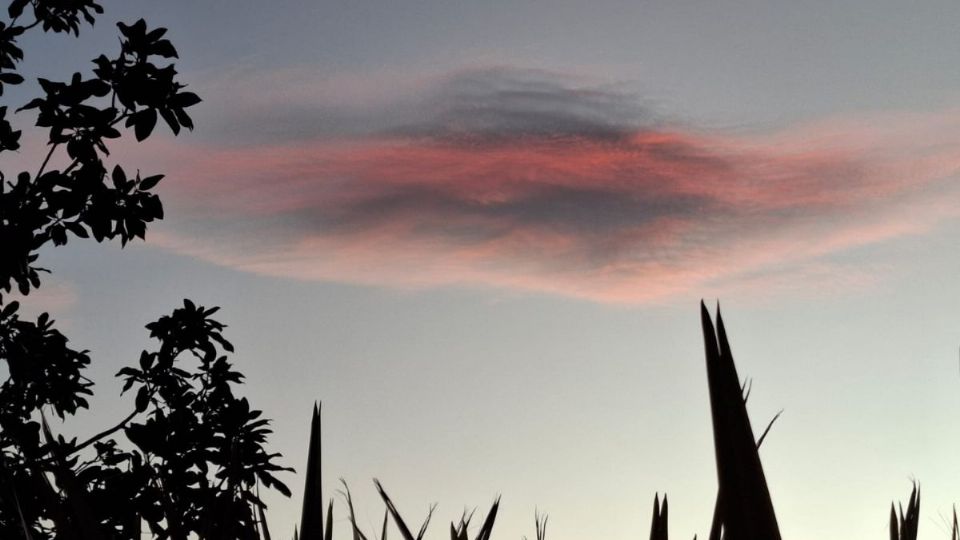 Atardecer de la Ciudad de México, 8 de enero