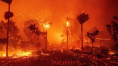 Desde el espacio, así se ven los tres grandes incendios que arrasan Los Ángeles al mismo tiempo