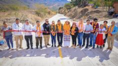 Evelyn Salgado inaugura camino artesanal en Tlapa con más de 20 mpd de inversión