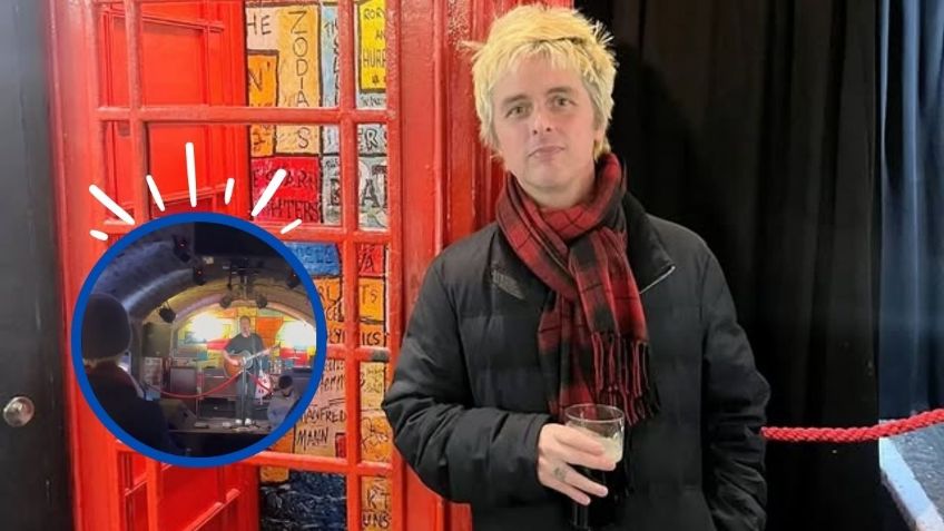 Billie Joe Armstrong llega de sorpresa a una taberna para ver a un músico local cantando "Good Riddance" | VIDEO