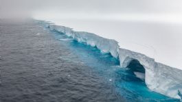 Foto que representa a Un fragmento de hielo del tamaño de París se desprende del iceberg más grande del mundo