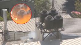 Foto que representa a Momento exacto de la EXPLOSIÓN por acumulación de gas en La Condesa | VIDEO