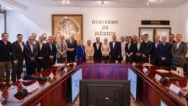 Foto que representa a Claudia Sheinbaum se reúne con Consejo Coordinador Empresarial en Palacio Nacional