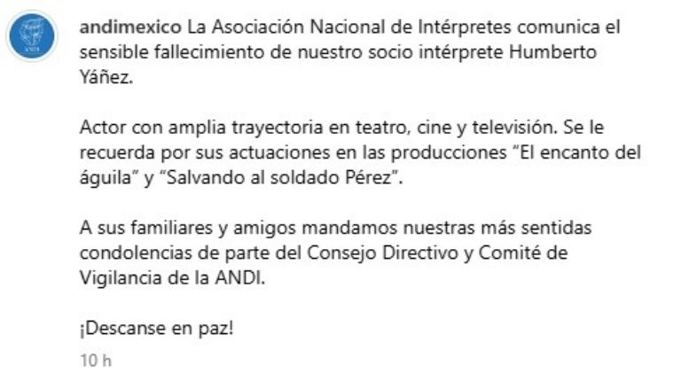 muere eduardo yañez actor mexico telenovelas peliculas