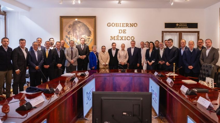 Claudia Sheinbaum se reúne con Consejo Coordinador Empresarial en Palacio Nacional