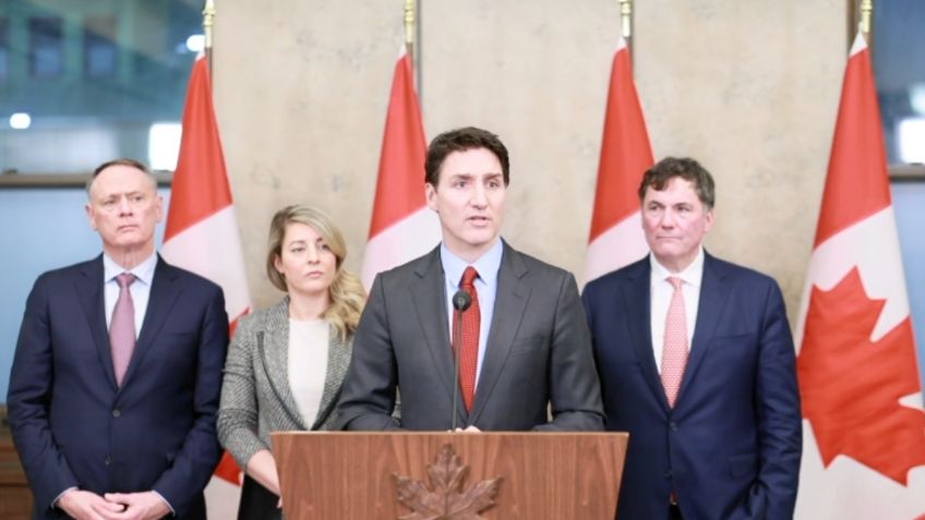 Trudeau responde a Trump, también impondrá  25% de aranceles: "si atacan a Canadá afectarán a sus negocios"