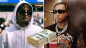 Foto ilustrativa de la nota titulada: Peso Pluma y Tyga hacen costosa apuesta de 10 mil dólares en el Super Bowl ¿quién ganó?