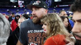 Foto que representa a Antonio Brown se burla en redes de Travis Kelce y Taylor Swift tras perder el Super Bowl LIX