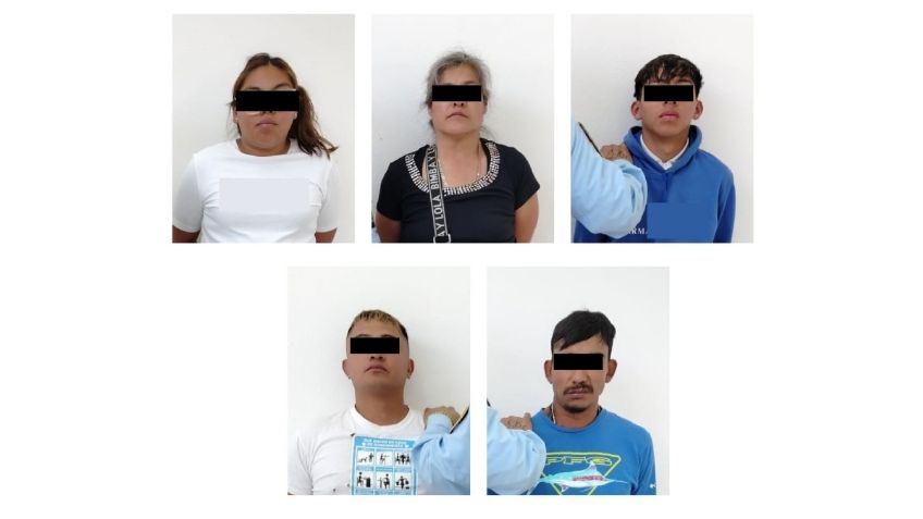 Polícias de la SSC-CDMX detienen a 5 personas por presunta extorsión en la alcladía Cuauhtémoc