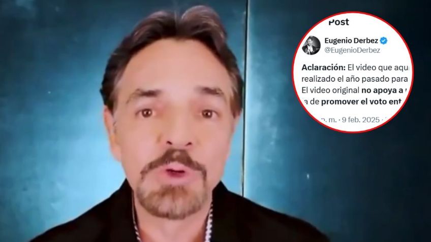 Eugenio Derbez niega apoyo a expresidente de Ecuador y denuncia el uso de su imagen