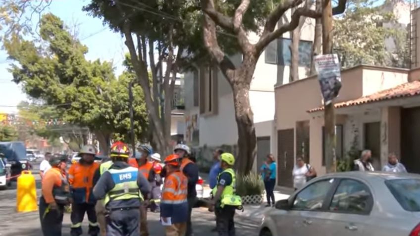 Desalojan a 200 estudiantes de la escuela Saúl M. Carasso por posible fuga de gas en Coyoacán