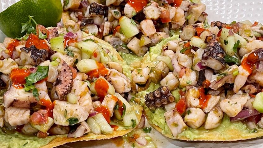 Tostadas de pulpo con ingredientes súper baratos; prepara esta deliciosa receta para cuaresma