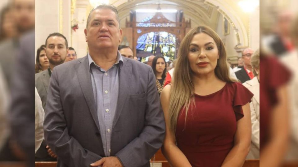 Alcalde de Villa Hidalgo, Jalisco, Jaime Cruz y su esposa Brenda Marisol Montañez