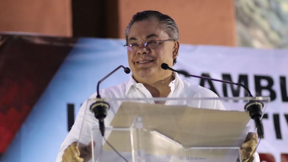 El diputado Rafael Reyes, coordinador de Morena en el Congreso de Morelos.