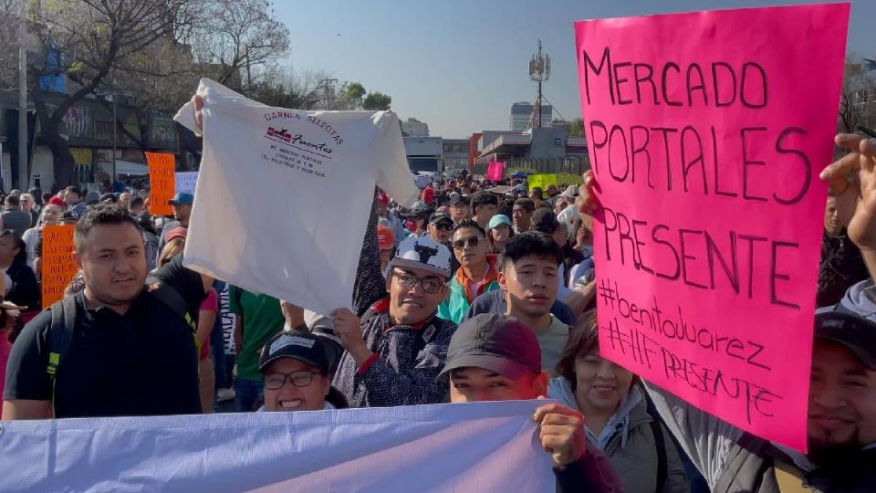 Comerciantes de mercados en la CDMX