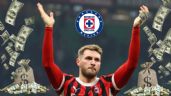 Foto ilustrativa de la nota titulada: Chaco Gimenez revela la cantidad de dinero que se llevará Cruz Azul por el fichaje de Santi Gimenez al Milan