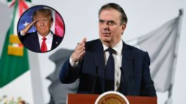 Foto que representa a Marcelo Ebrard reacciona a aranceles de Trump al aluminio y acero: "Es injusto y no es lógico"