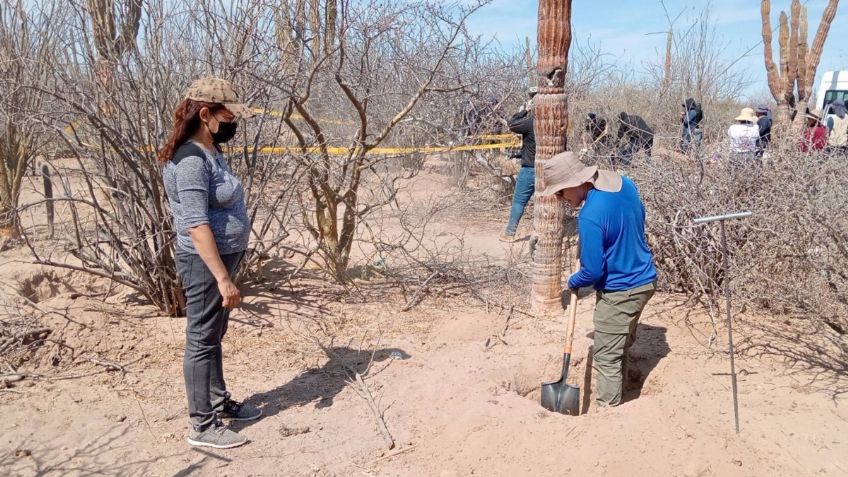 Hallan 8 fosas clandestinas en La Paz