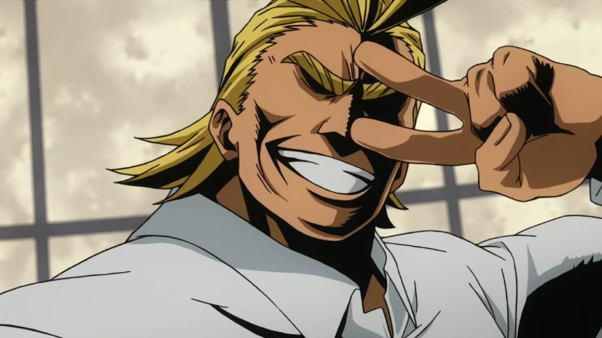 Cómo lucía realmente el diseño original de All Might de My Hero Academia de Kohei Horikoshi