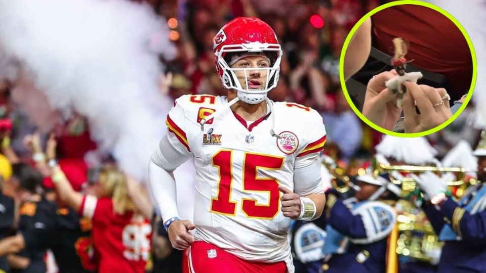 Mahomes sufrió vudú durante el partido del Super Bowl