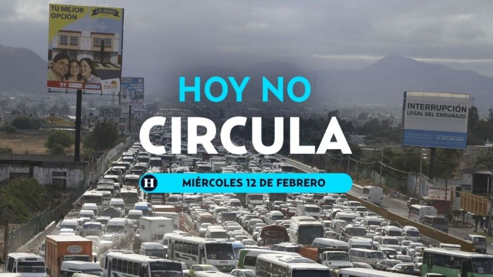 Hoy No Circula funciona en CDMX y EDOMEX