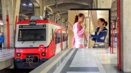 Foto que representa a Tren Suburbano: 54% de las mujeres que viajan en él, dicen sentirse seguras y confiadas