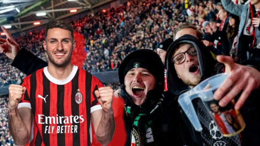 Feyenoord vs AC Milan: Así recibió la afición neerlandesa a Santi Gimenez en su regreso a Rotterdam