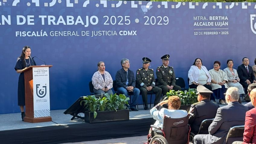 Bertha Alcalde Luján presenta plan de trabajo para Fiscalía de la CDMX durante 2025