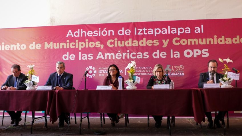 Iztapalapa se suma a movimiento de municipios saludables de la OPS