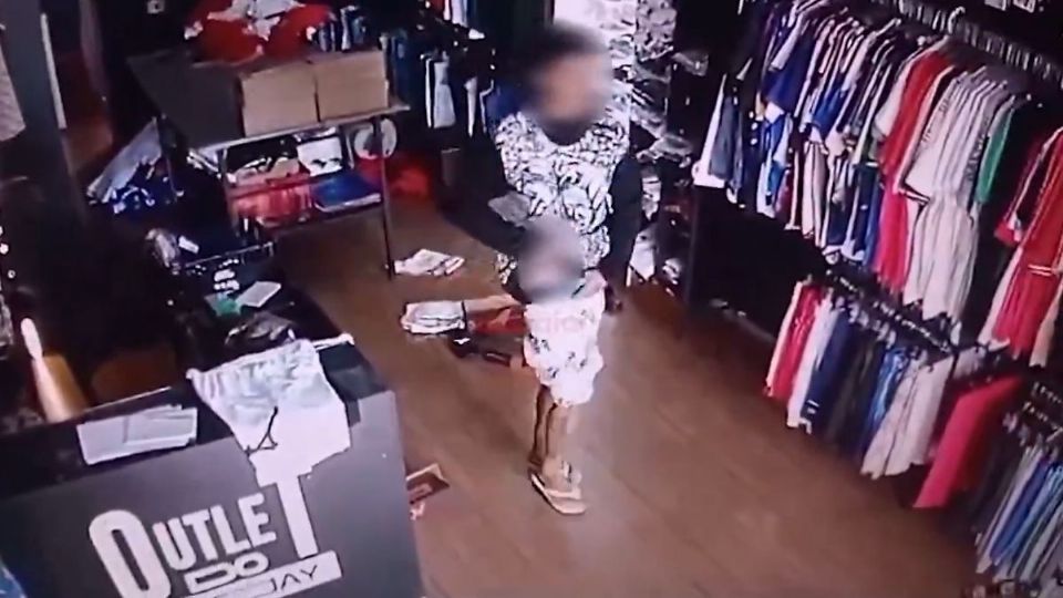 El hombre estaba intentando huir después de cometer un atraco.