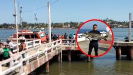 Foto que representa a Hallan sin vida a Roberto, buzo que fue golpeado por una lancha en aguas del Golfo de México