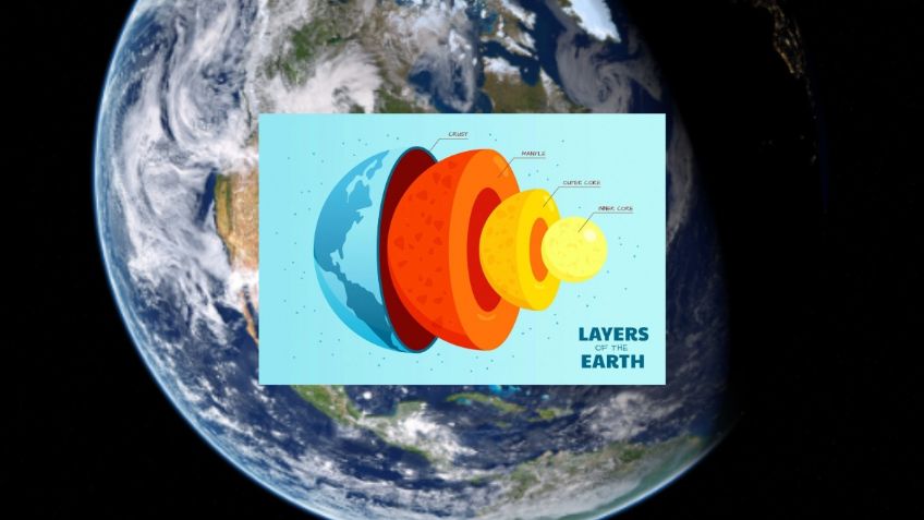 Detectan inesperado cambio en la forma del núcleo de la Tierra