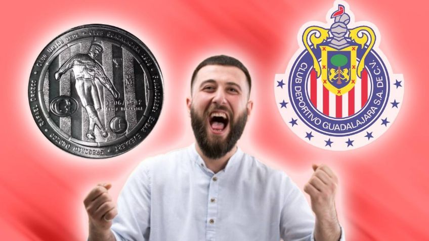 Podrías tener un TESORO en casa: la MEDALLA de los 100 años de las CHIVAS del Guadalajara incrementó su precio