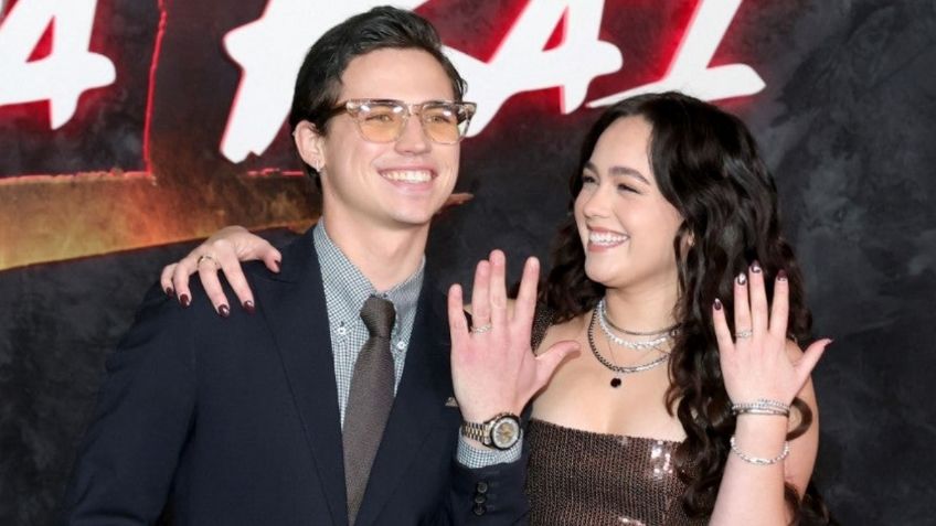 Mary Mouser y Tanner Buchanan, protagonistas de "Cobra Kai", anuncian su compromiso