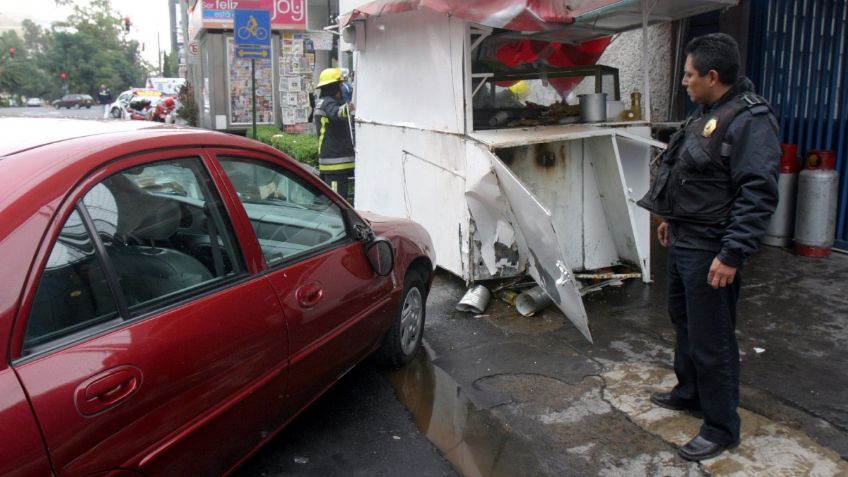 Muere asaltante que fue prensado por automovilista en Río San Joaquín