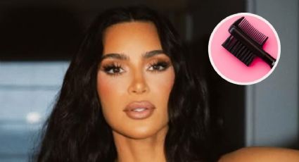 El secreto de Kim Kardashian para lograr unas pestañas largas y perfectas por menos de 100 pesos