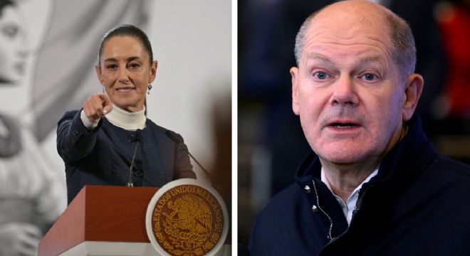 Olaf Scholz elogia a Claudia Sheinbaum para negociar la suspensión de aranceles de Trump: "Una política muy inteligente"