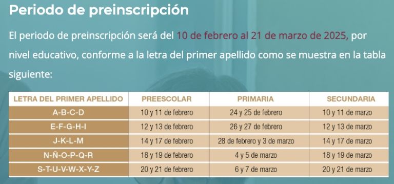 said preeinscripcion edomex