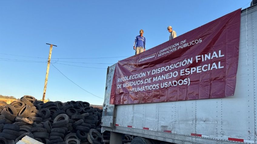 Recolecta gobierno de Naucalpan alrededor de 12 toneladas de  llantas usadas en operativo en calles y avenidas