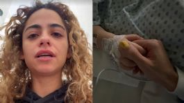 Foto que representa a Hospitalizan a la hija de la actriz Sara Camacho por comer nueces, la menor está en terapia intensiva