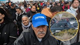 Foto que representa a Así fue el caos de las 7 mil personas que huyeron del enjambre sísmico que sigue en Santorini | VIDEOS