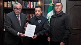 Foto que representa a Jesús Felipe Juárez Patiño asume como Subsecretario de Estudios, Proyectos y Desarrollo de la SSP de Sinaloa