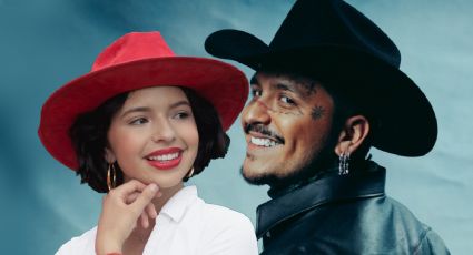 Christian Nodal pinta a Ángela Aguilar en un cuadro con el que presumen su amor ¡como Jack y Rose!