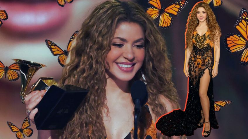 Este es el significado del vestido que Shakira usó en los Grammy 2025 en apoyo a los migrantes