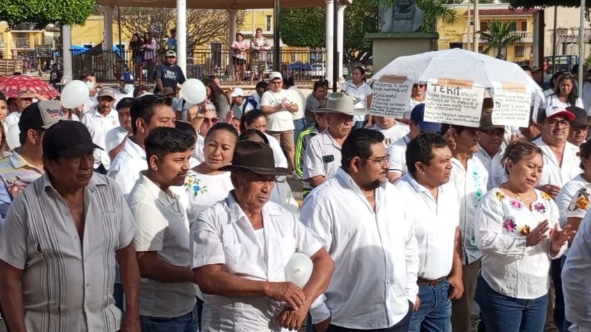 Tras linchamiento de "El Wero", marchan por la paz para cambiar la imagen de Tekit