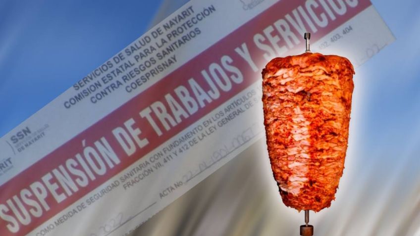 Inseguras e insalubres: así suspendió Sanidad 15 taquerías en Tepic, Nayarit